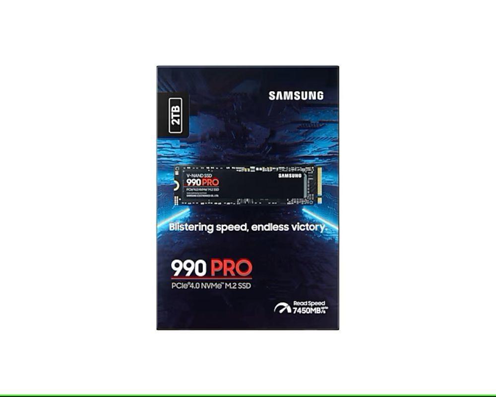 Samsung Ssd Interno 990 Pro 2tb Pcie 4 0 7 450mb s Nvme M 2-2