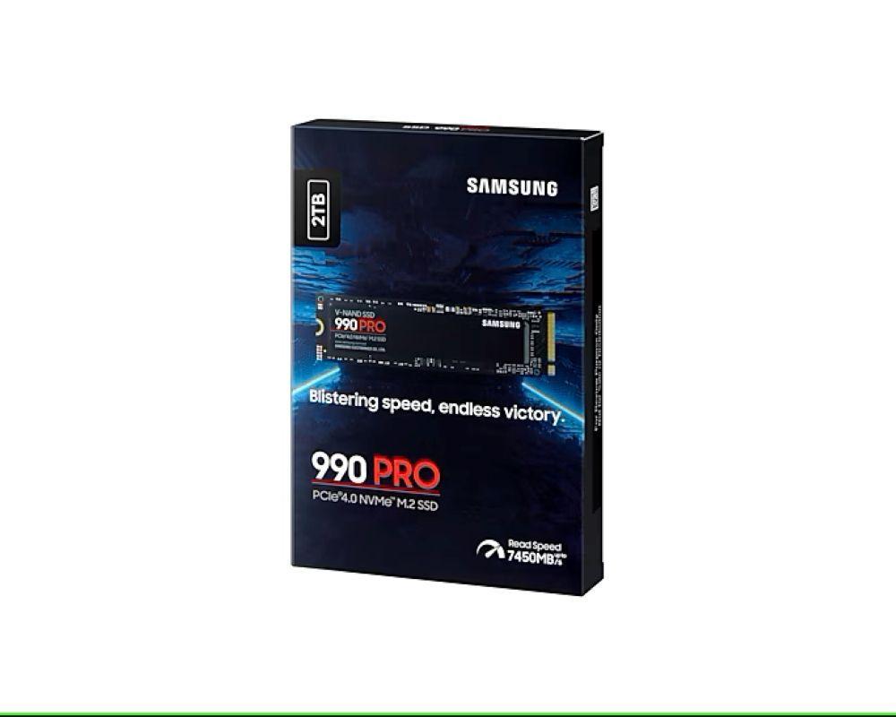Samsung Ssd Interno 990 Pro 2tb Pcie 4 0 7 450mb s Nvme M 2-4