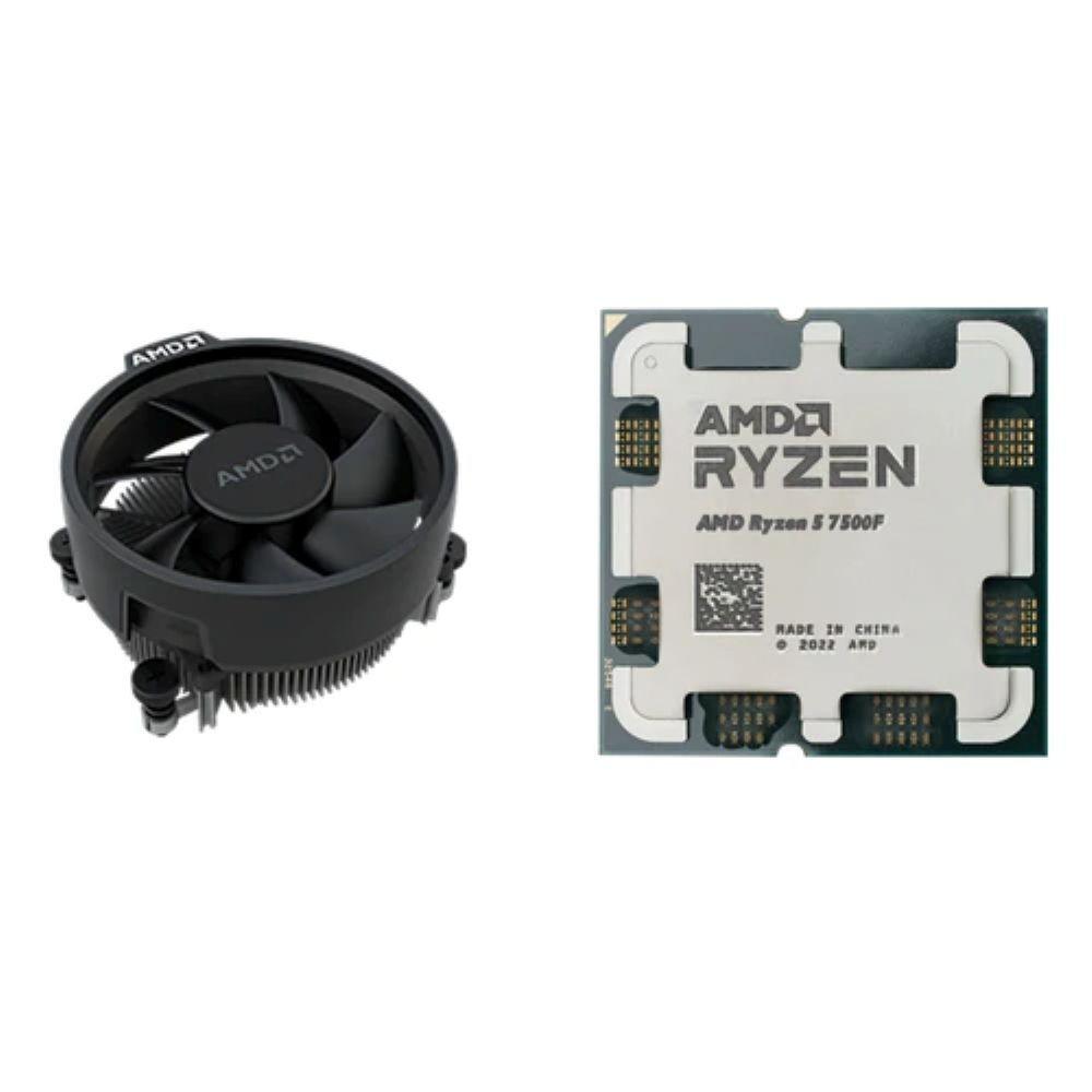 Procesador Amd Ryzen 5 7500f Ddr5 Con Disipador De Calor-2