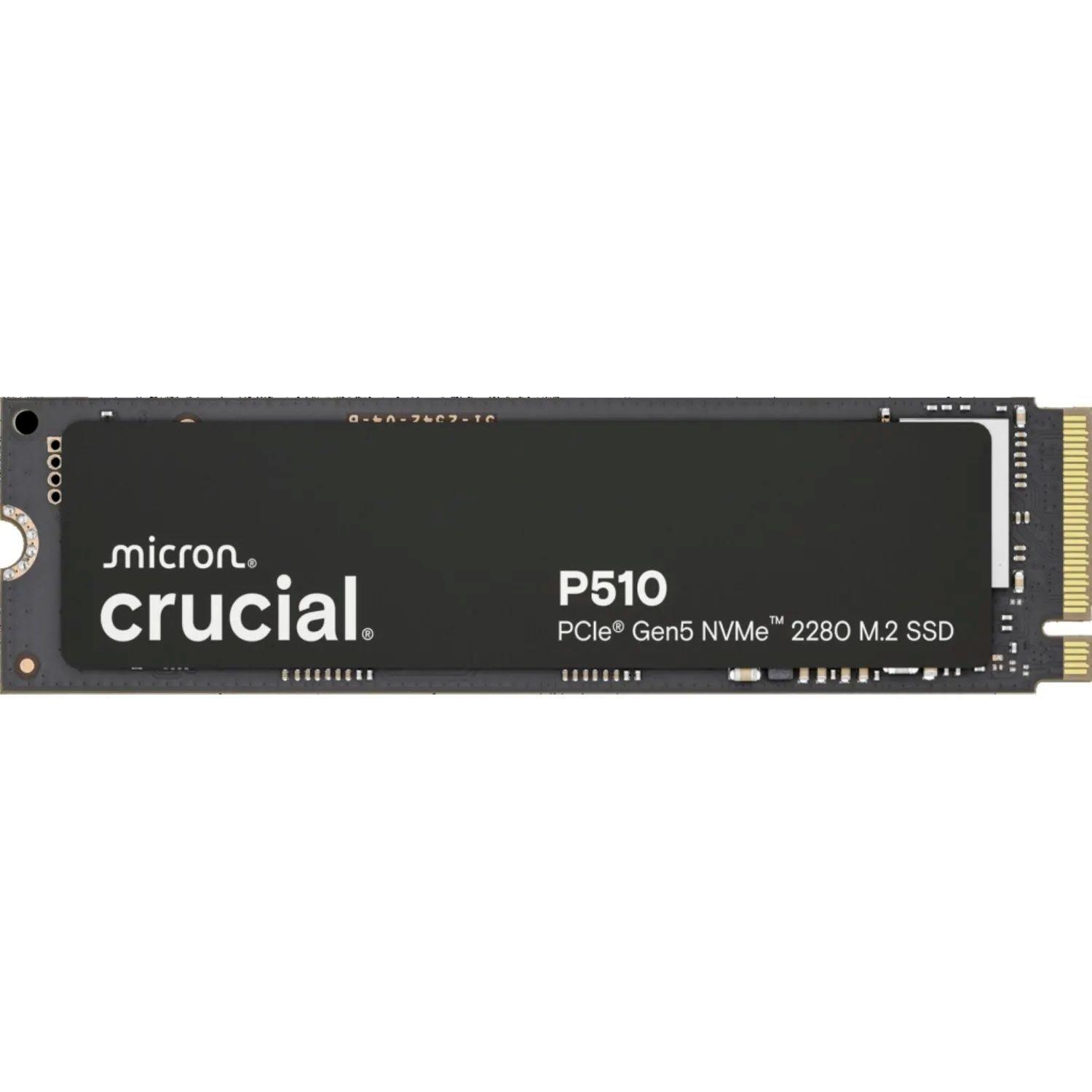 Ssd Crucial P510 De 1 Tb Pcie Gen5 Nvme 2280 M 2-0