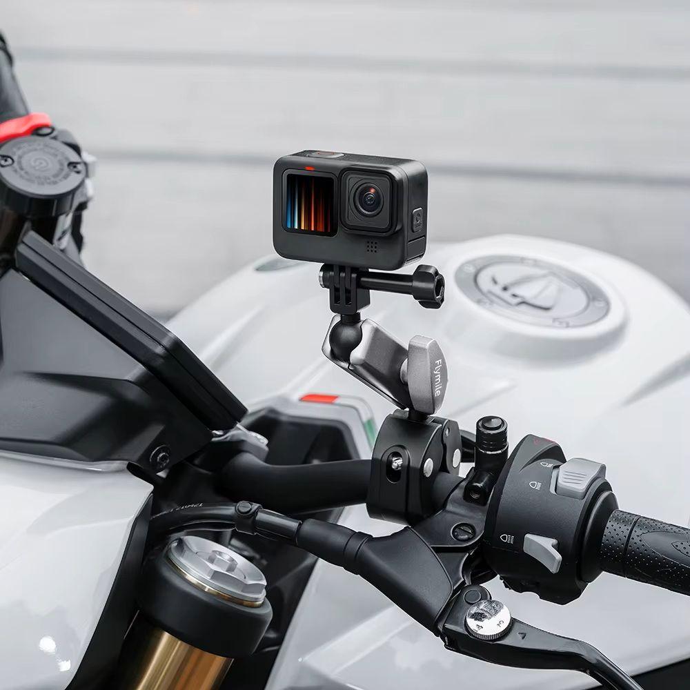 Soporte Moto Bicicleta Aluminio Camaras De Accion 360-4