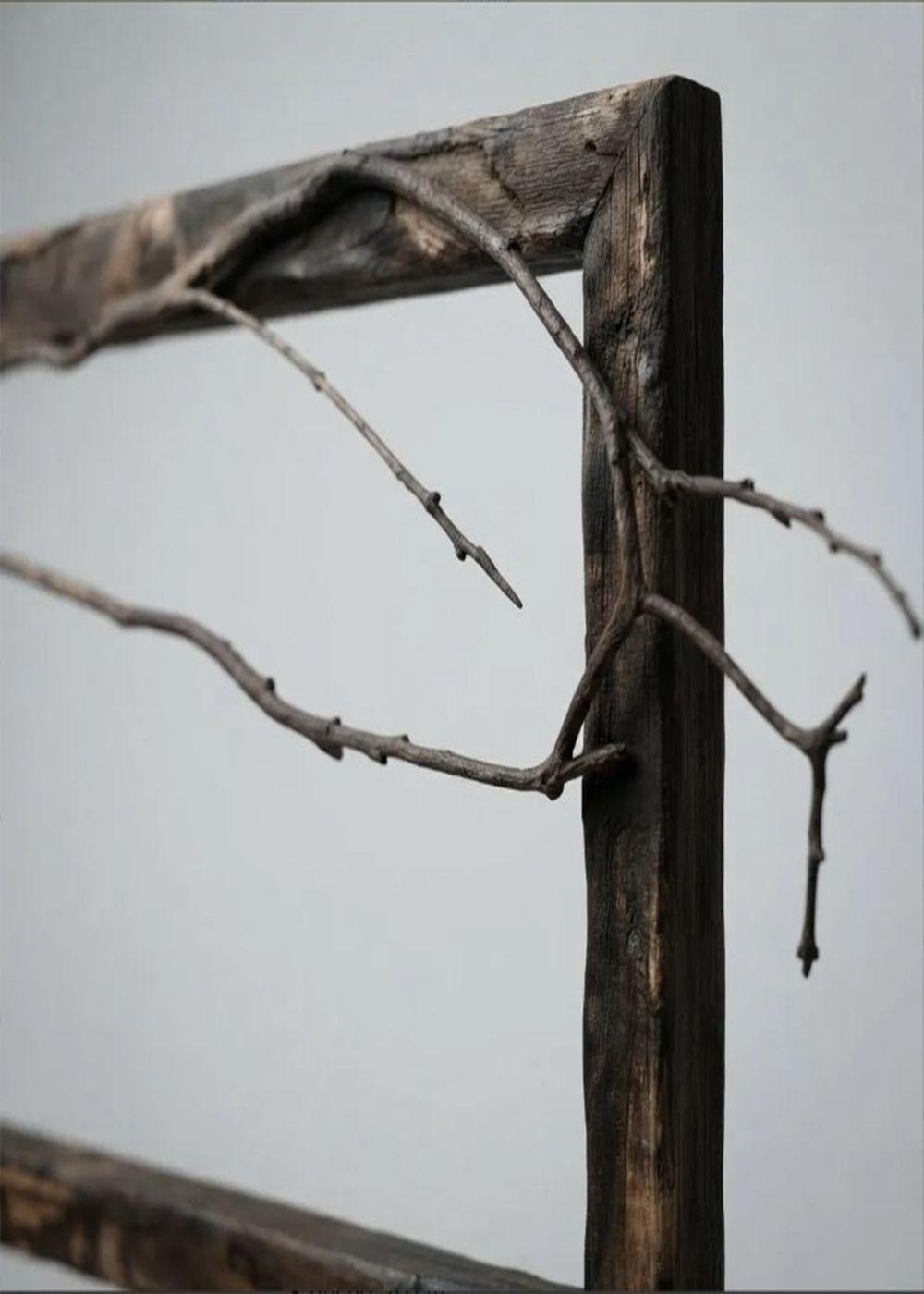 Cuadro Decorativo Rustico Moderno Rama De Árbol Fractales-3
