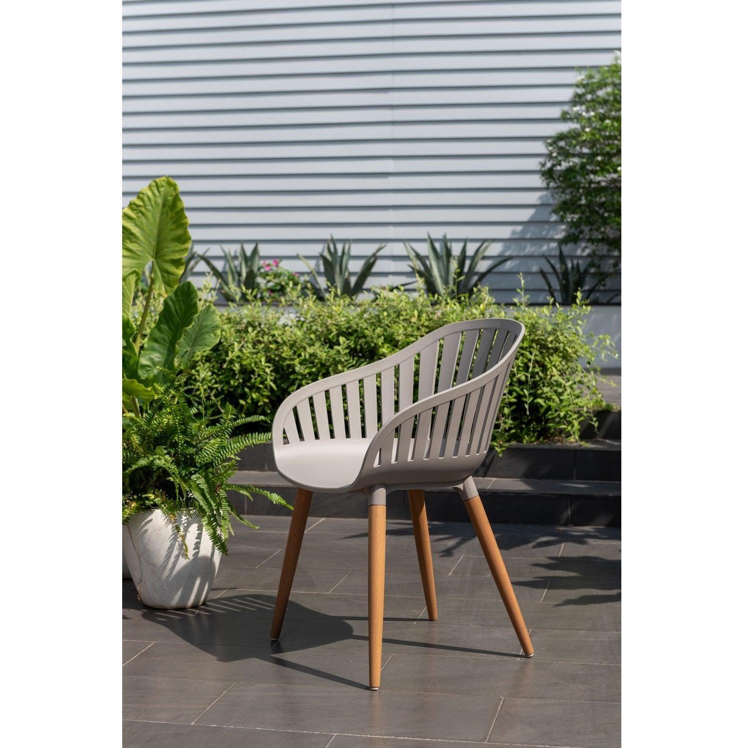 Pack x4 Sillas Exterior Cannes Gris Midtown-4