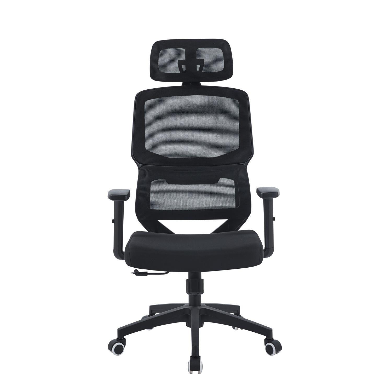 Silla De Oficina Ejecutiva Mesh Ergonomica Negro-1