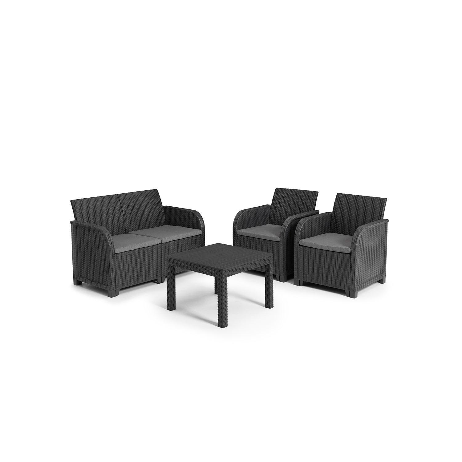 Juego de Terraza Living Jardin 2 Cuerpos Rosalie-1