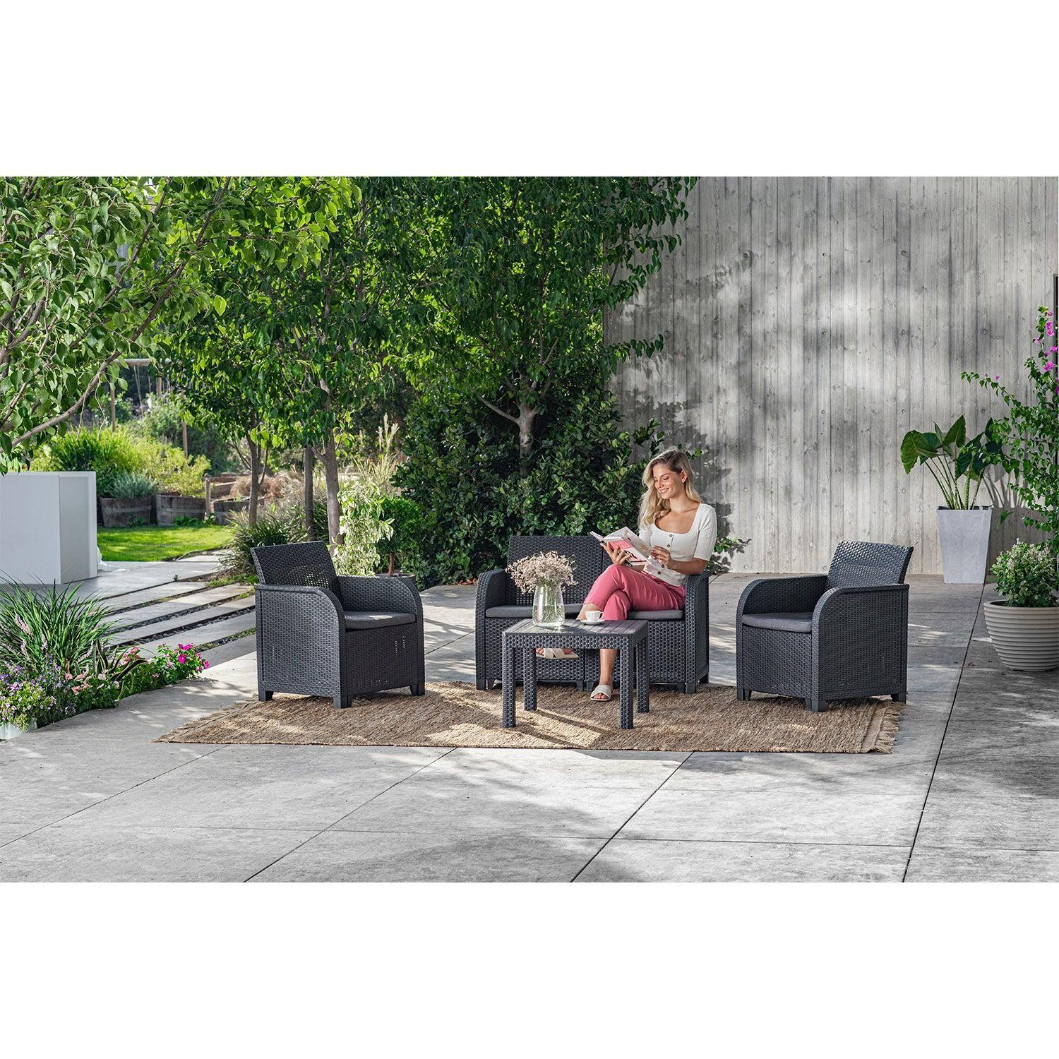 Juego de Terraza Living Jardin 2 Cuerpos Rosalie-9