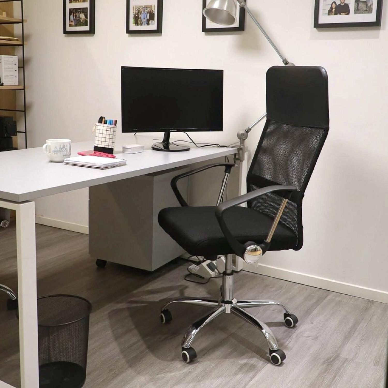 Silla de Oficina PC Escritorio Alta Mesh Midtown-3