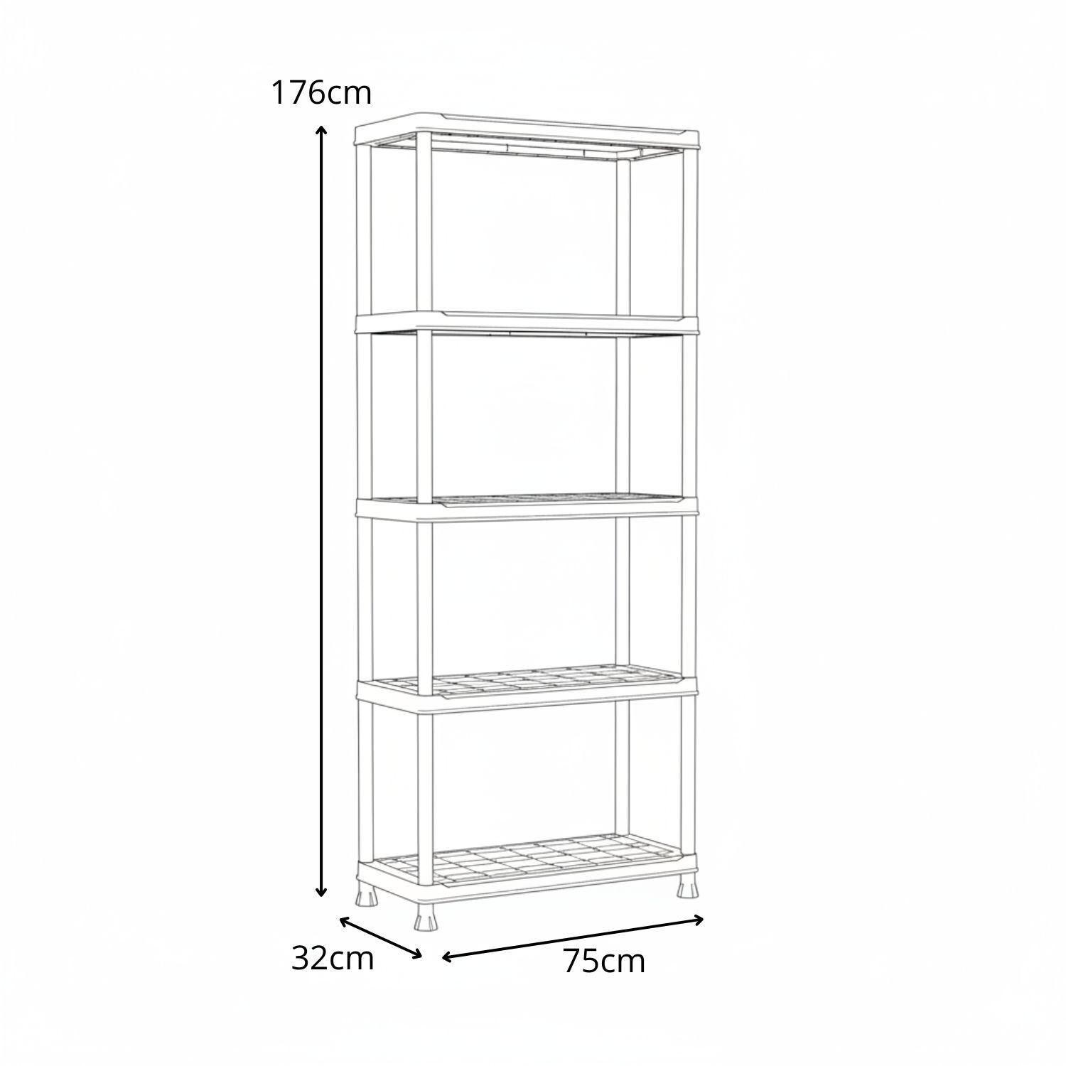 Estantería Plus Planet 75/5 Keter-2