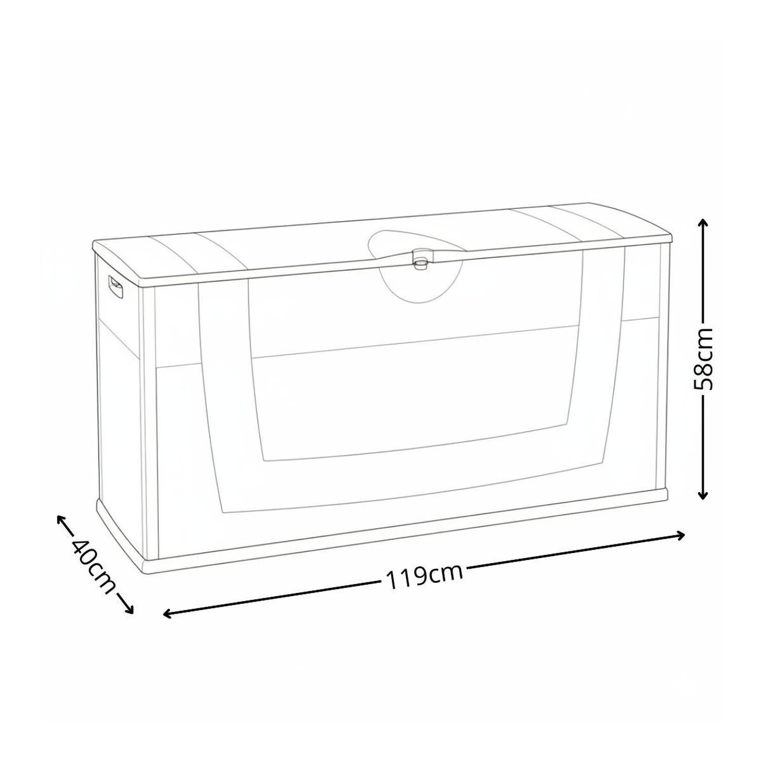 Baúl Organizador Exterior o Interior Karisma Blanco-6