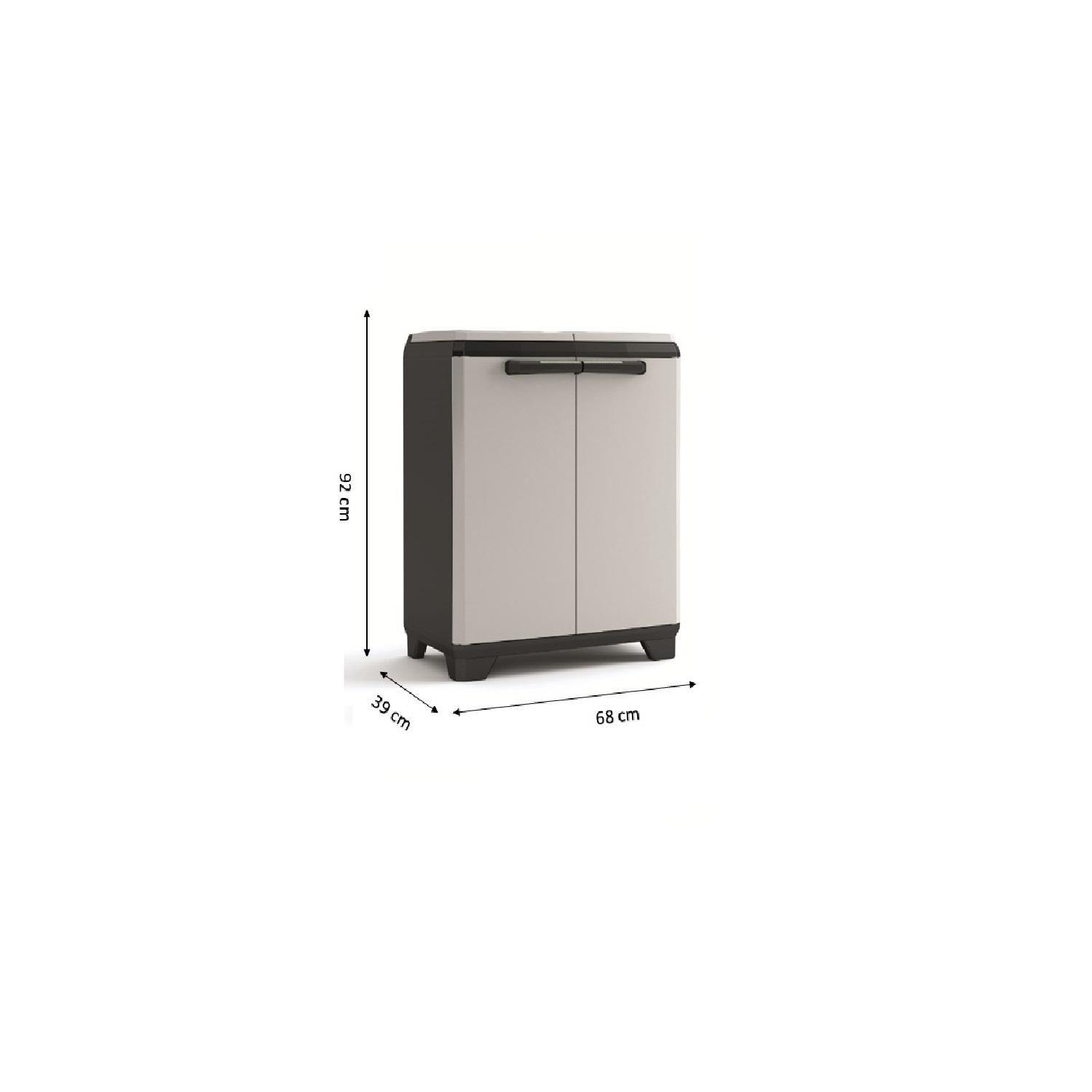 Gabinete Separador de Residuos Reciclaje Split Premium-7