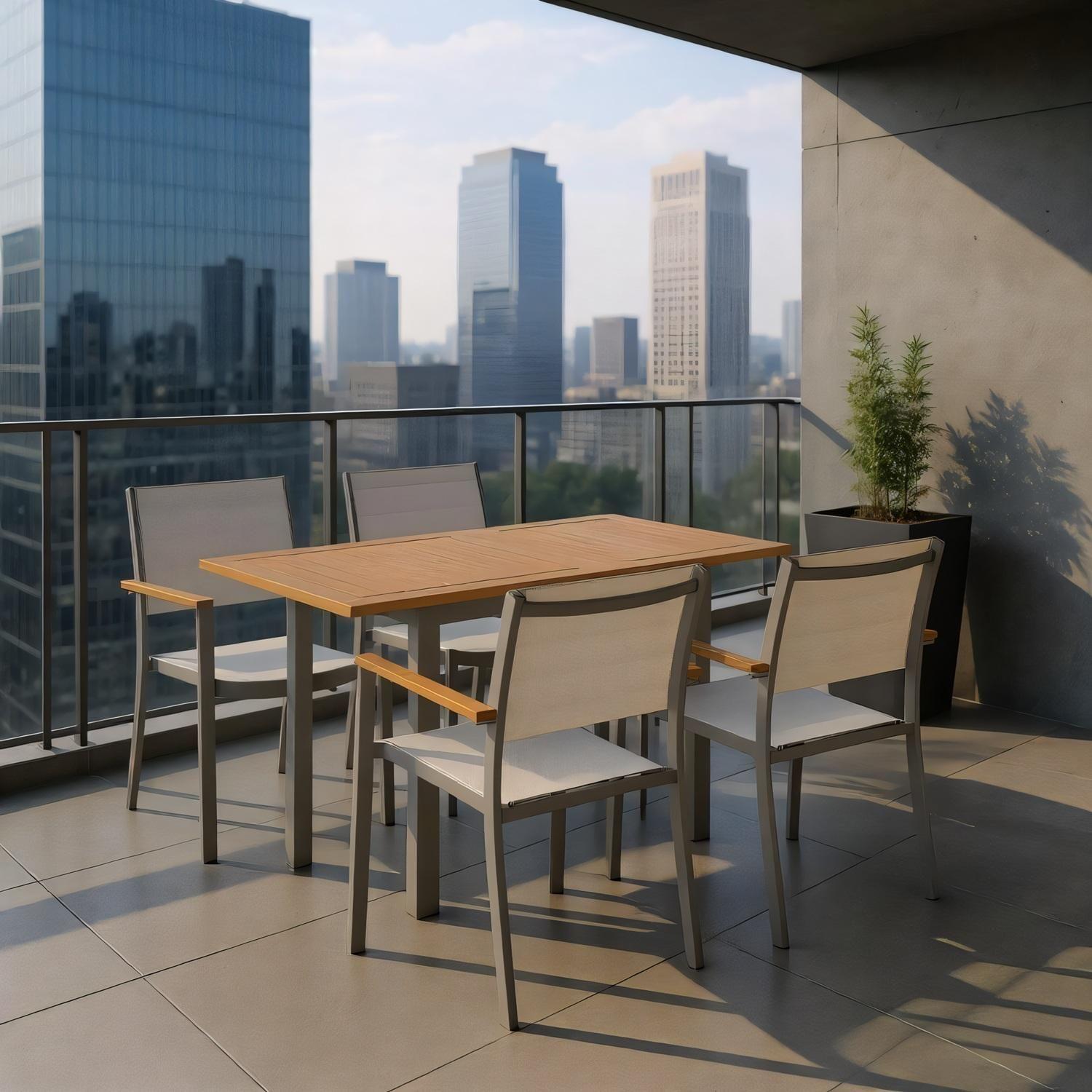 Mesa Kingsbury Extensible 75-126cm Midtown-4