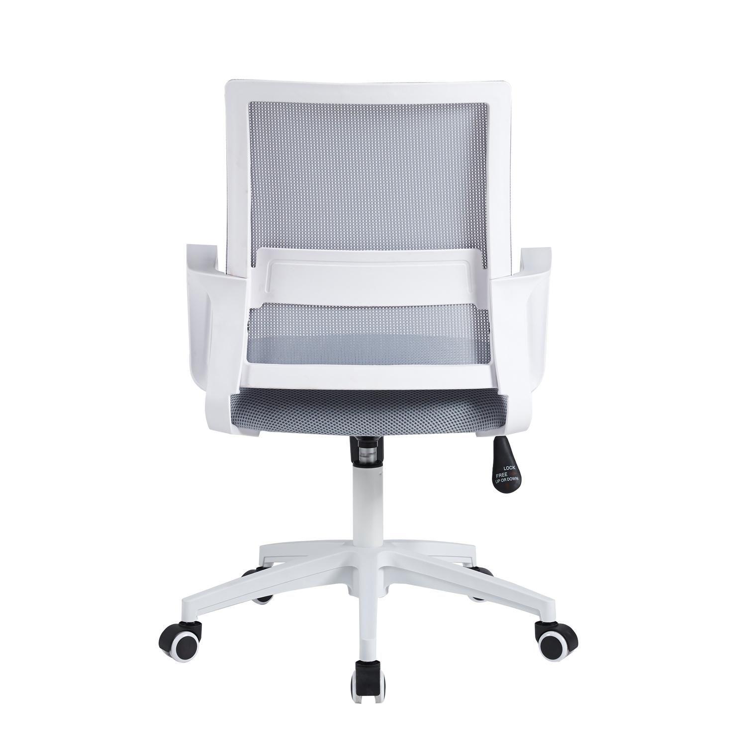 Silla De Oficina Ergonomica Mesh Blanca-2