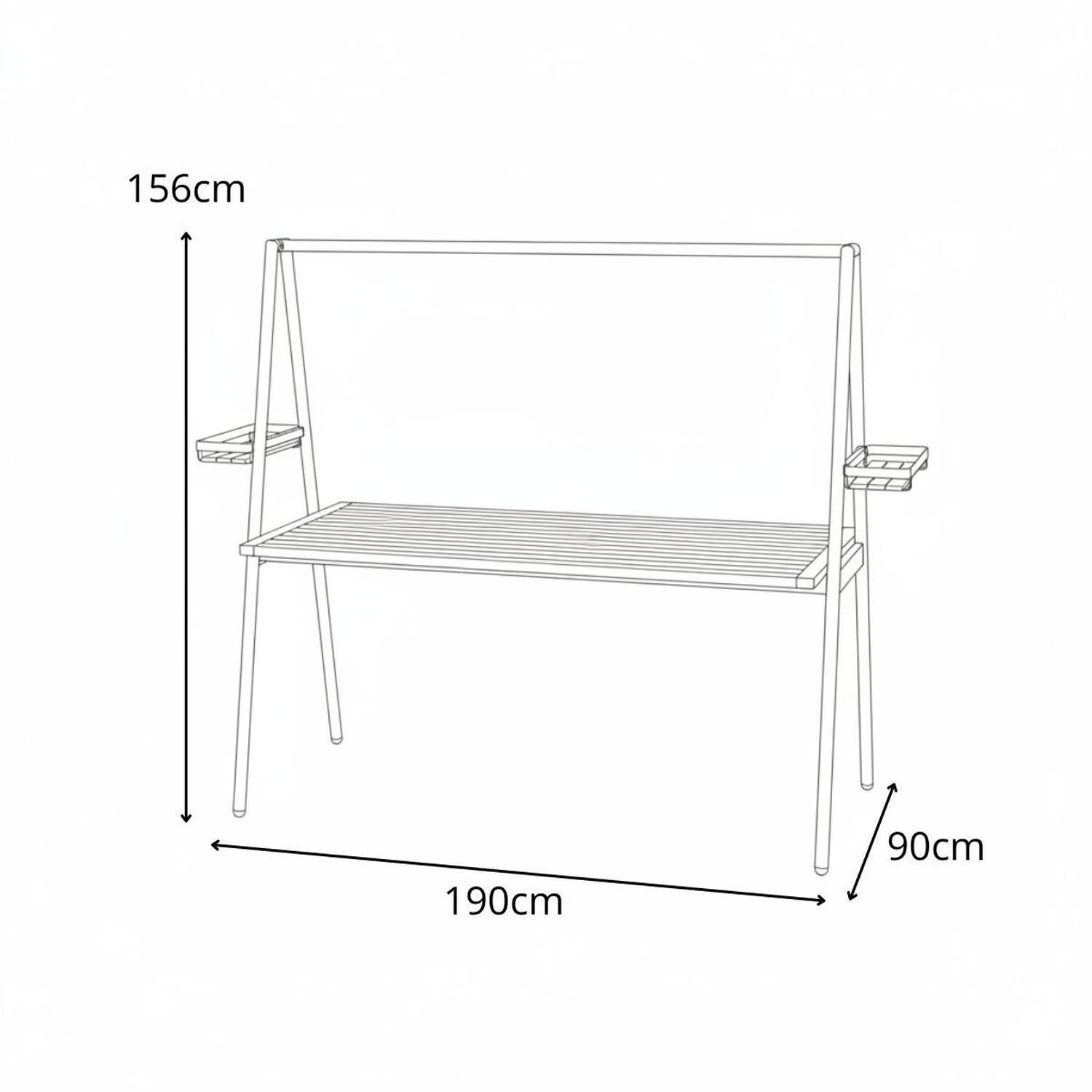 Juego de Terraza Comedor Copenhagen Madera Midtown-6