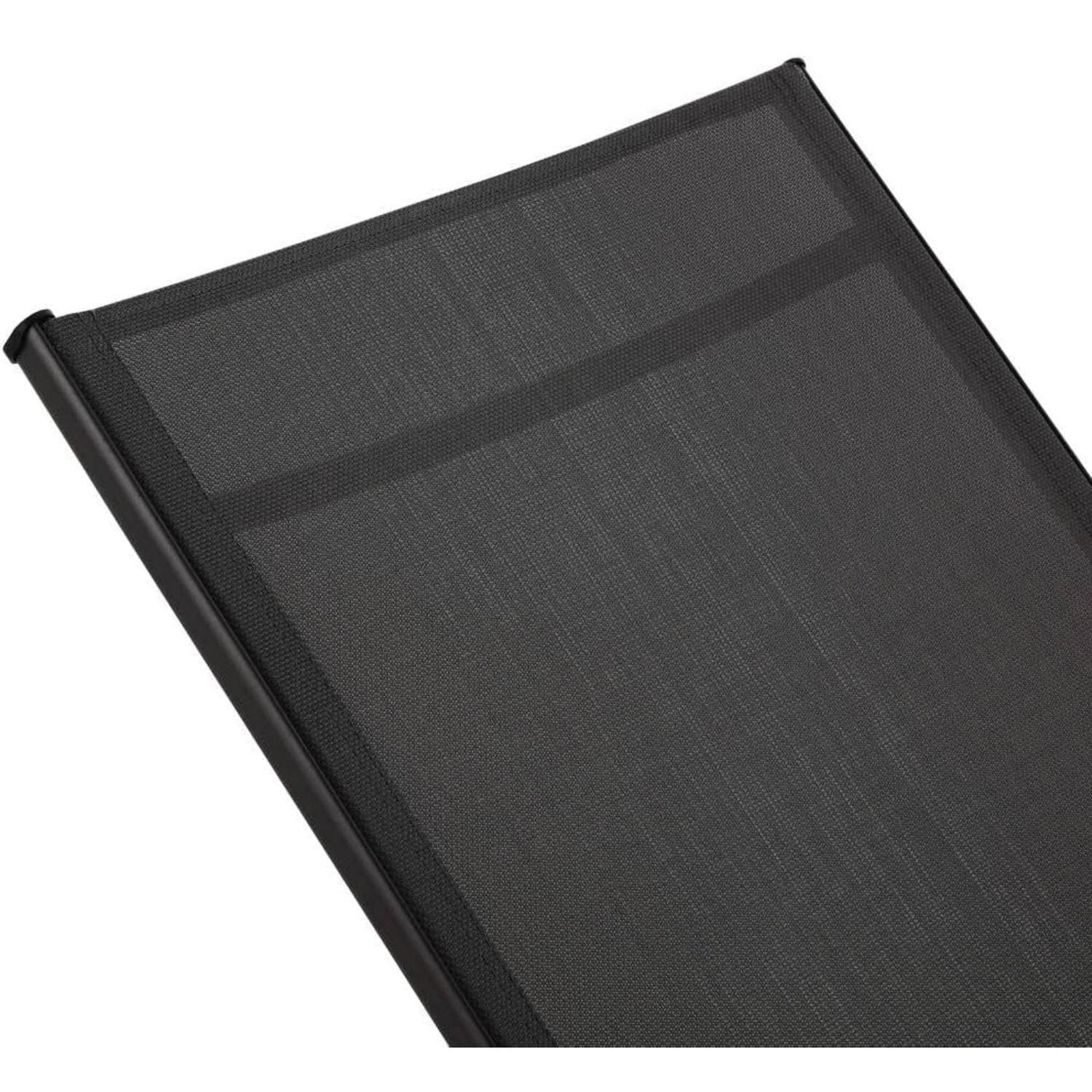 Juego De Reposeras Acero Negro X2 Midtown-5