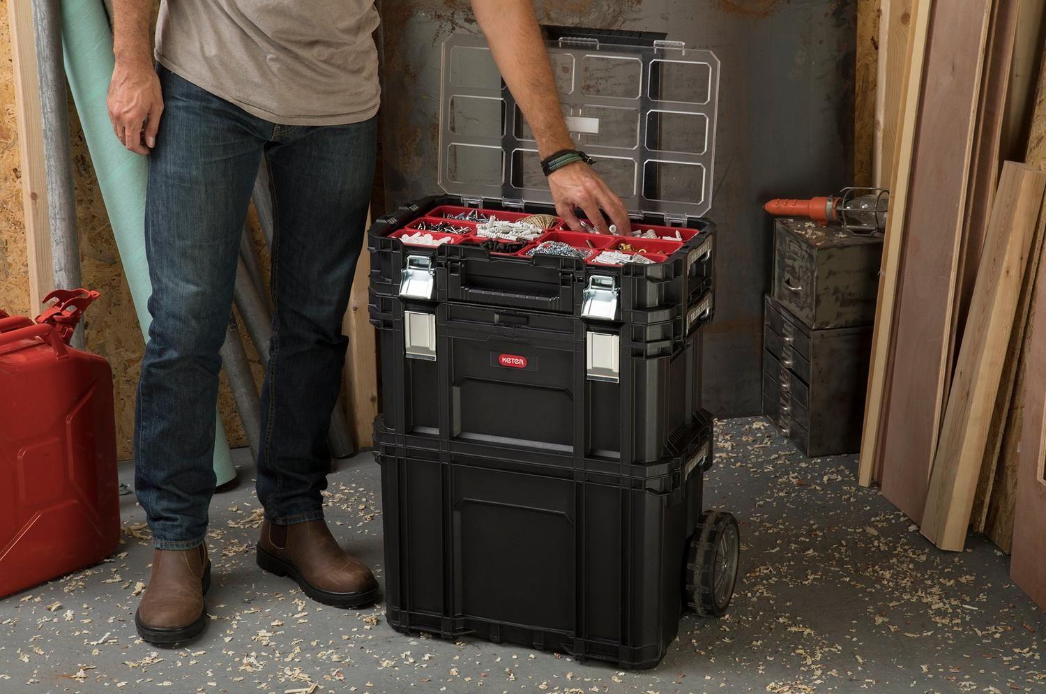 Caja De Herramientas Connect Rolling System Keter-8