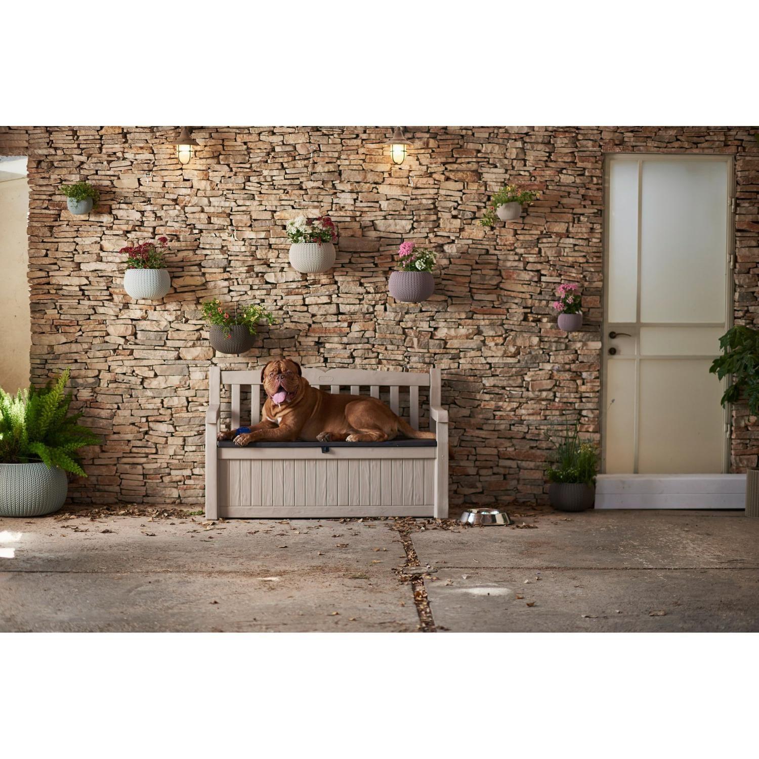Banco Para Jardín Con Almacenamiento Eden Bench-7
