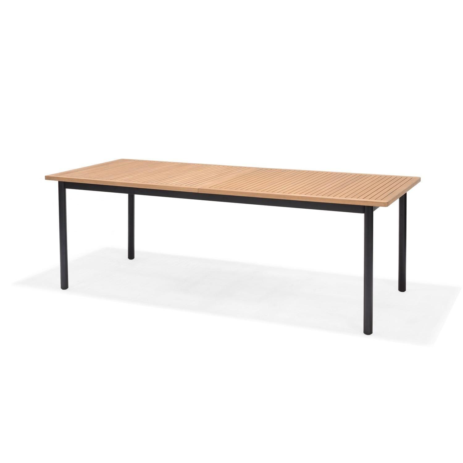 Juego De Terraza Extensible Madera 267x90cm Cannes con 8 Sillas-2