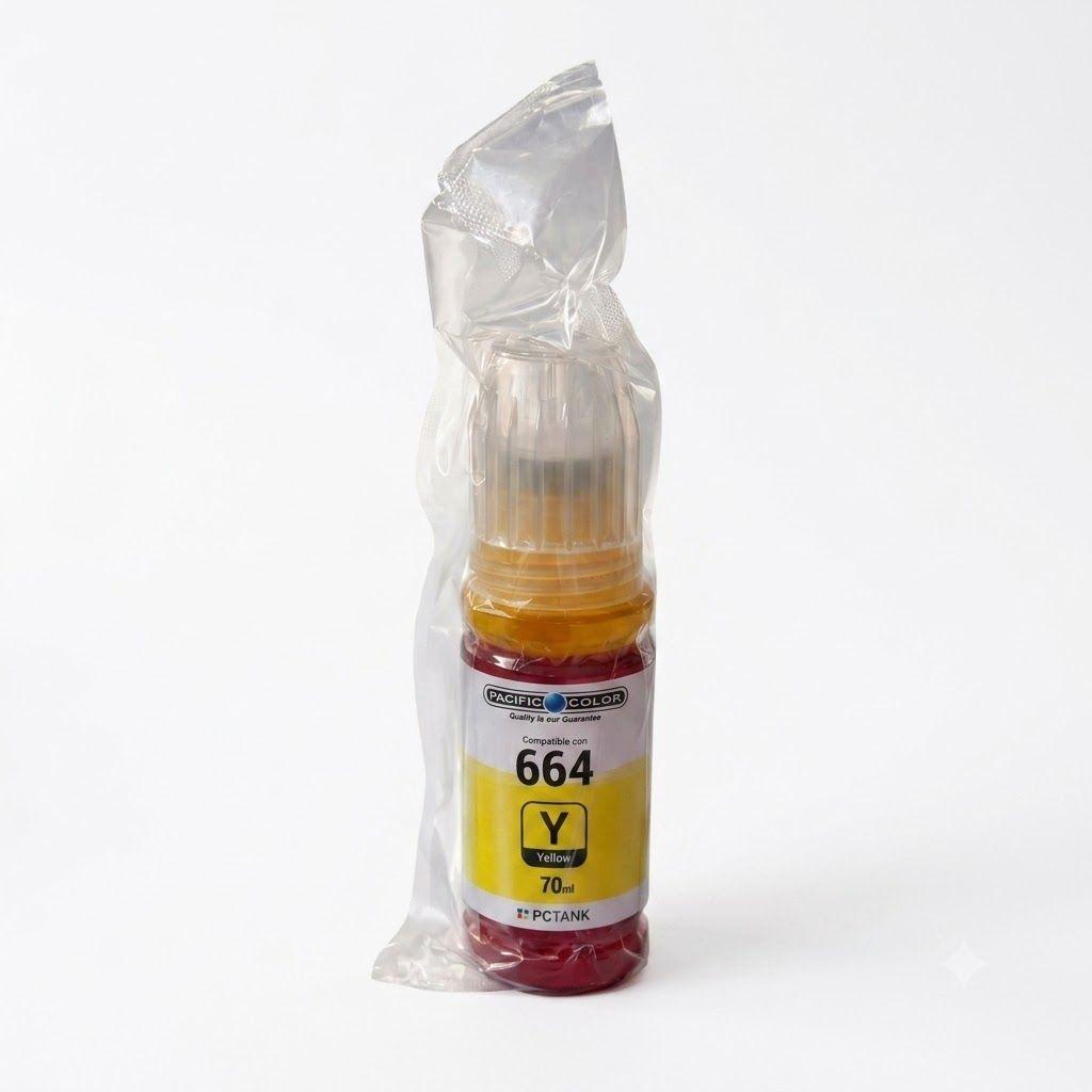 Kit Tintas Pacific Color Alternativas Para Epson T664 L310 L355 L380 L395 L495 L575 L1300 CMYK 4 Co-4