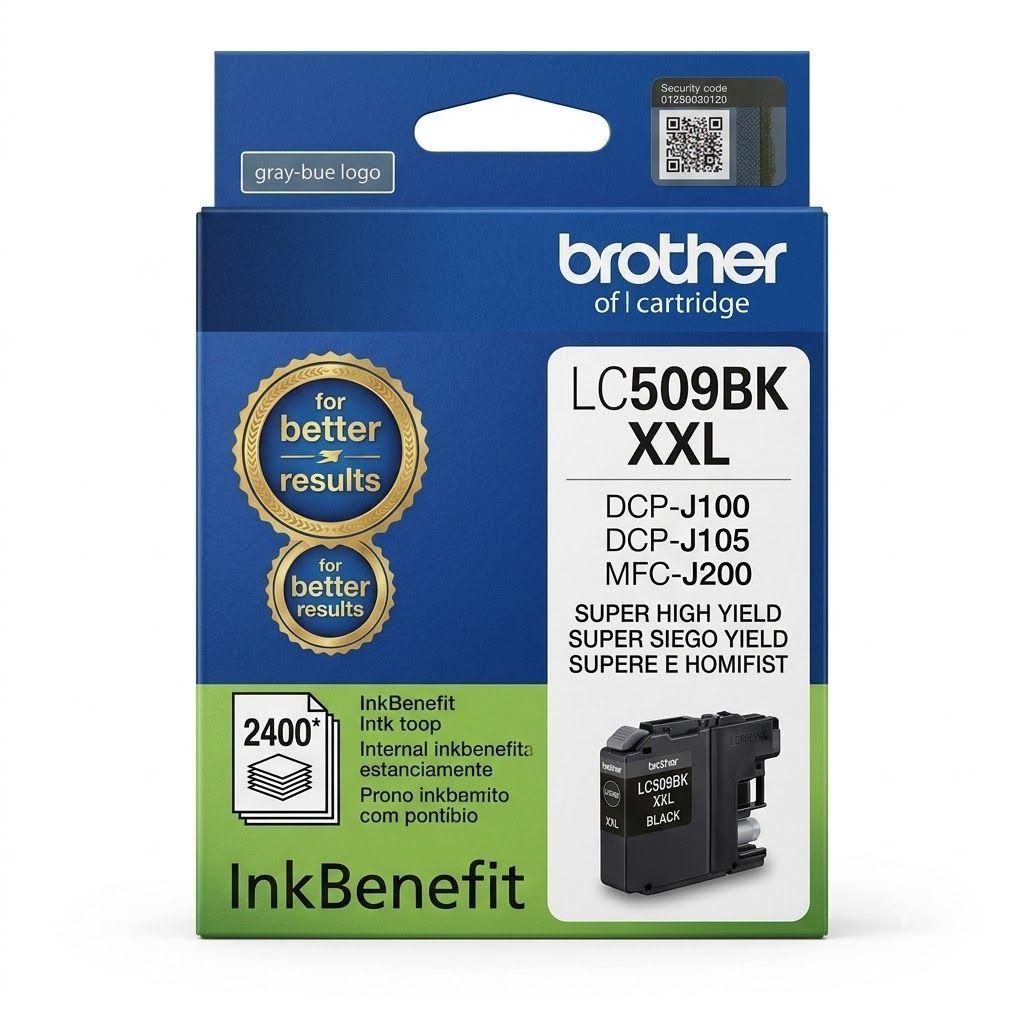 Cartucho Tinta Brother LC509BK Negro-0