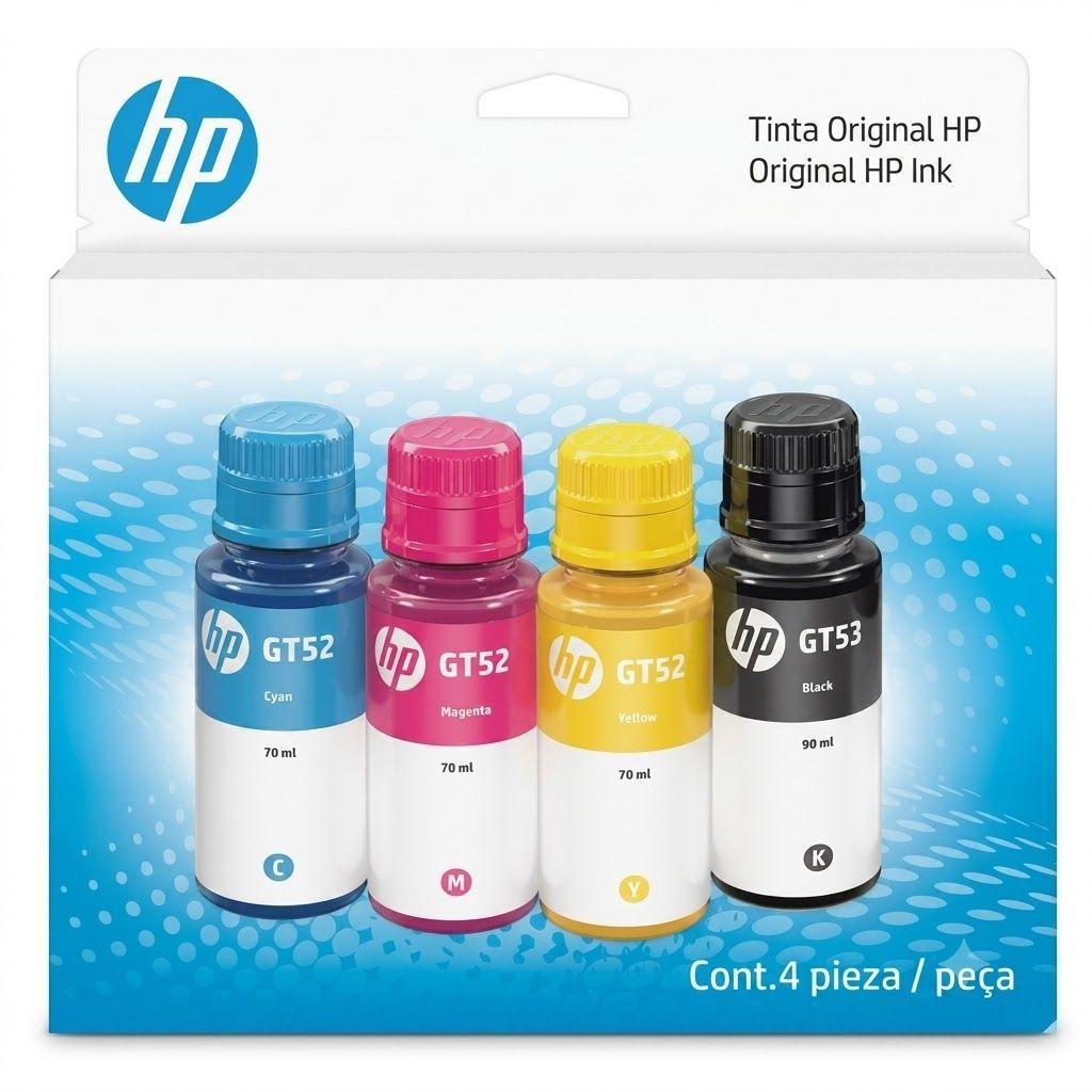 Pack Tintas HP GT53 y GT52 de 4 Unidades-1