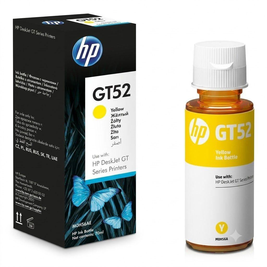 Botella Tinta HP GT52 Amarilla-1