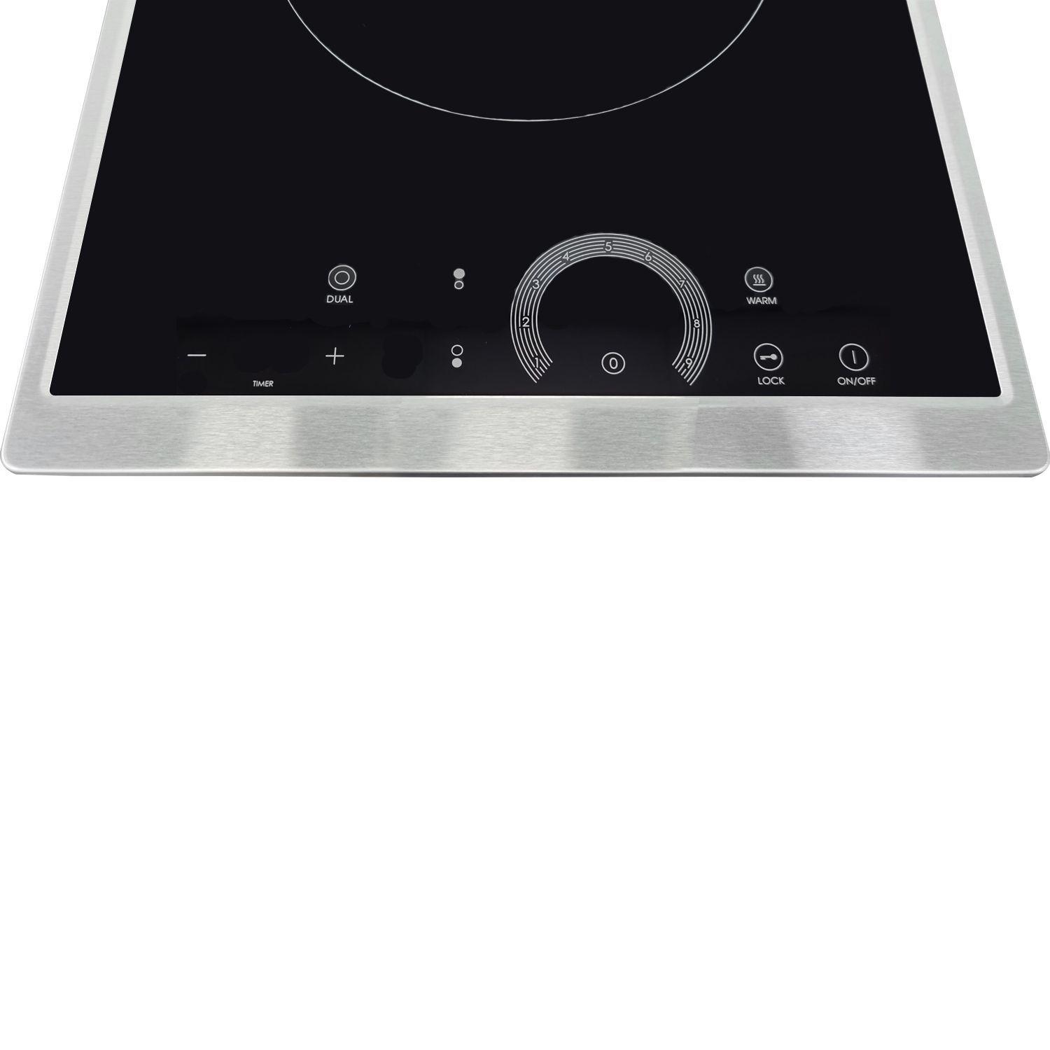 ENCIMERA VITRO URSUS TROTTER-VCT 2PLATOS INOX-6