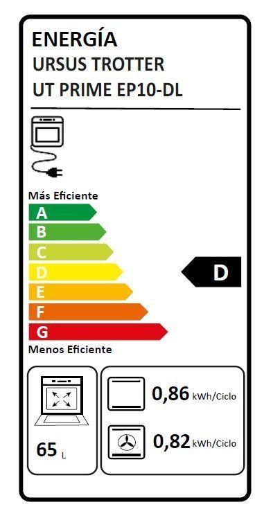 HORNO ELECTRICO URSUS TROTTER PRIME EP10 DL-6