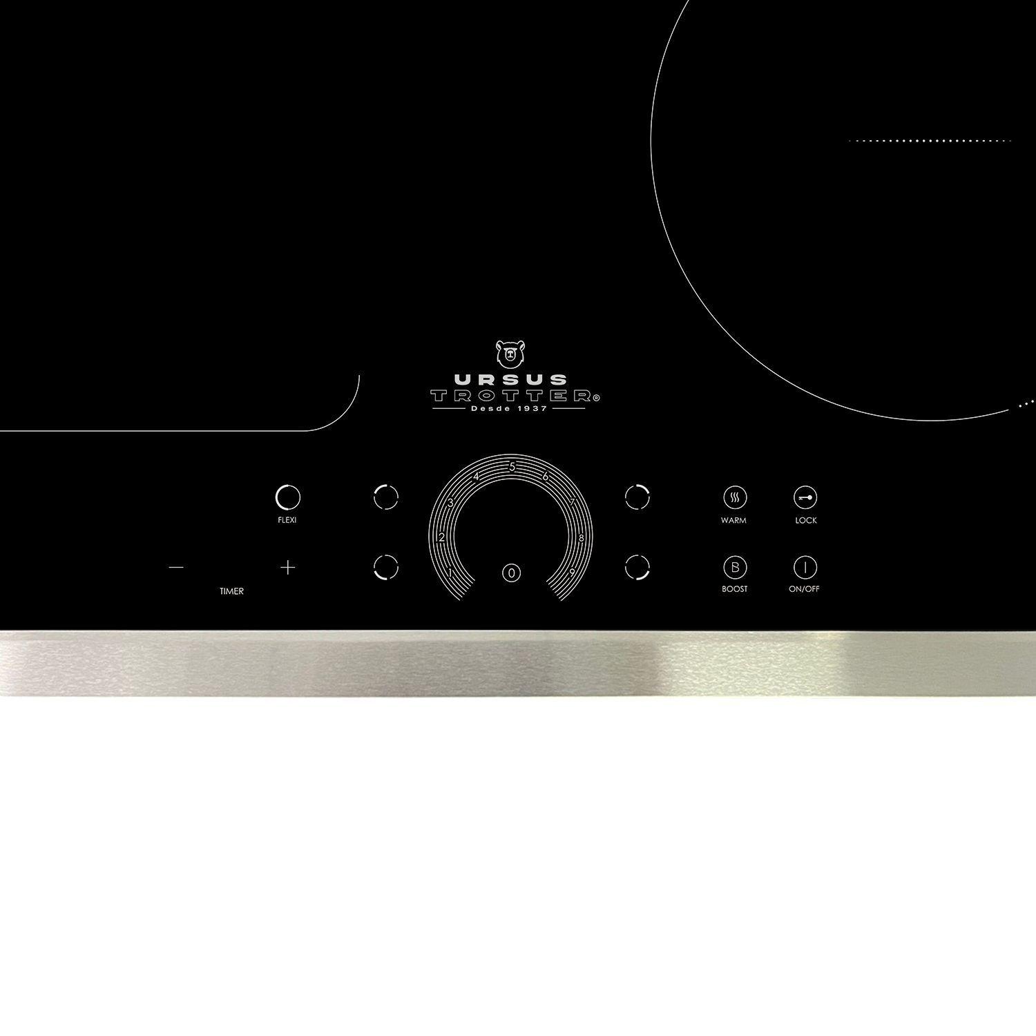 ENCIMERA INDUCCION URSUS TROTTER-ICT 4PLATOS INOX-4