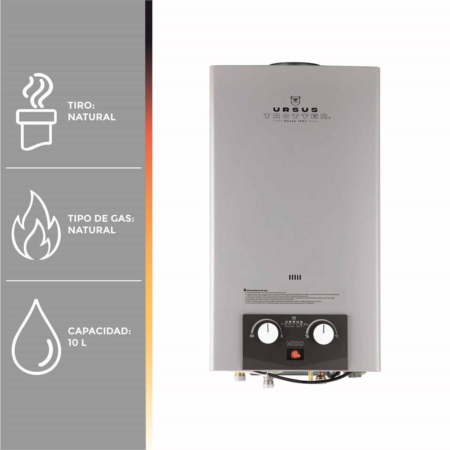 CALEFÓN KOMFORTEK UT M10-LITROS GAS NATURAL-8