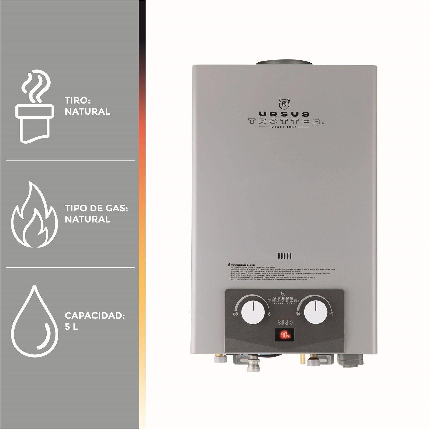 CALEFÓN KOMFORTEK UT M5-LITROS GAS NATURAL-6