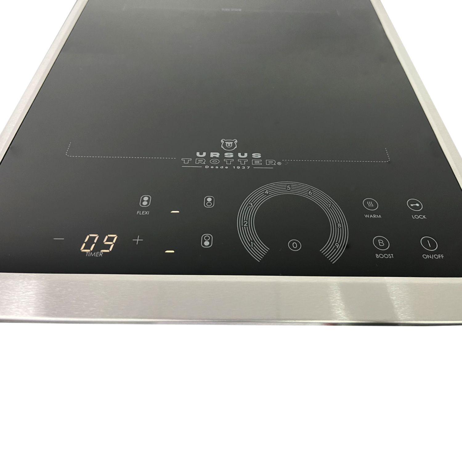 ENCIMERA INDUCCION URSUS TROTTER-ICT 2PLATOS INOX-6