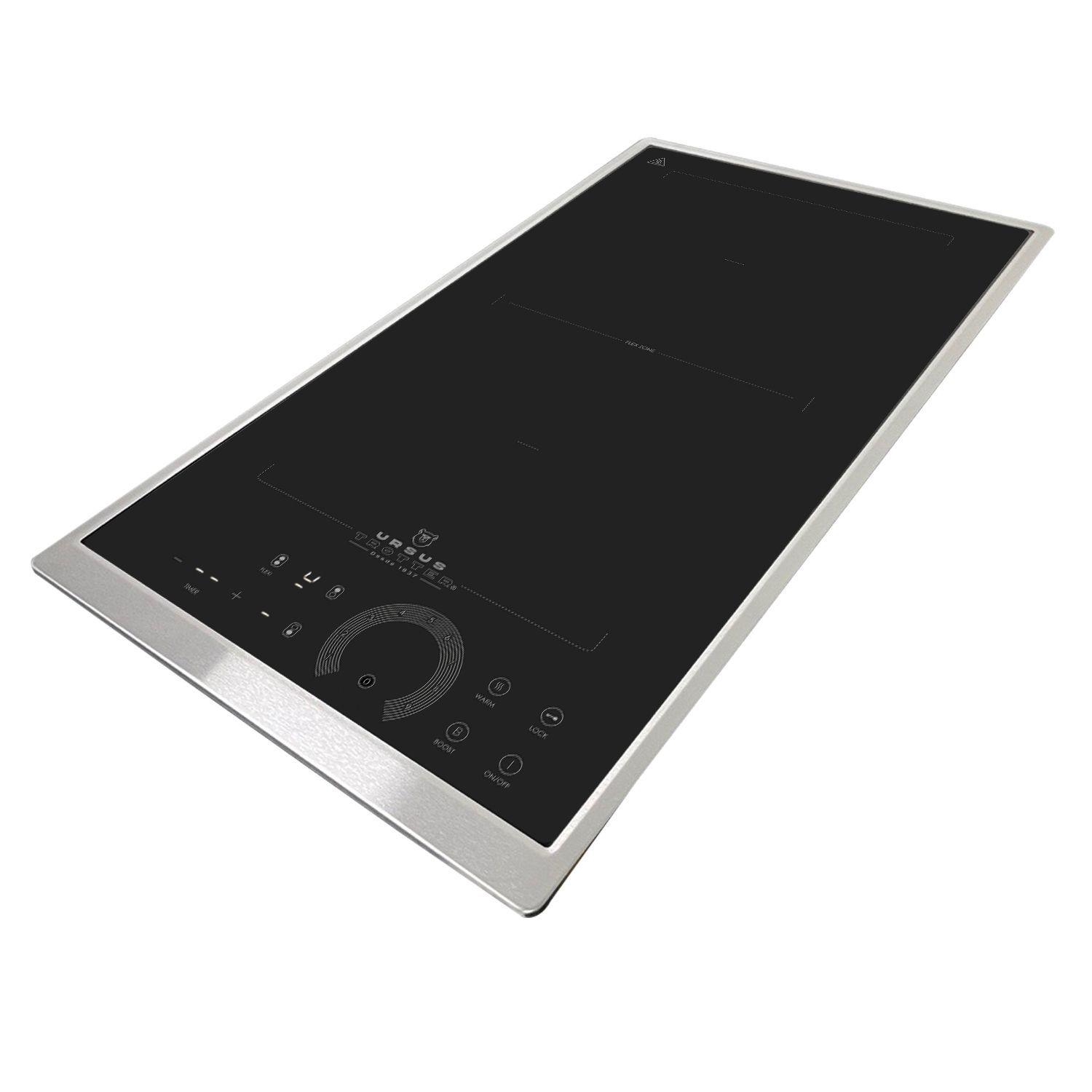 ENCIMERA INDUCCION URSUS TROTTER-ICT 2PLATOS INOX-2