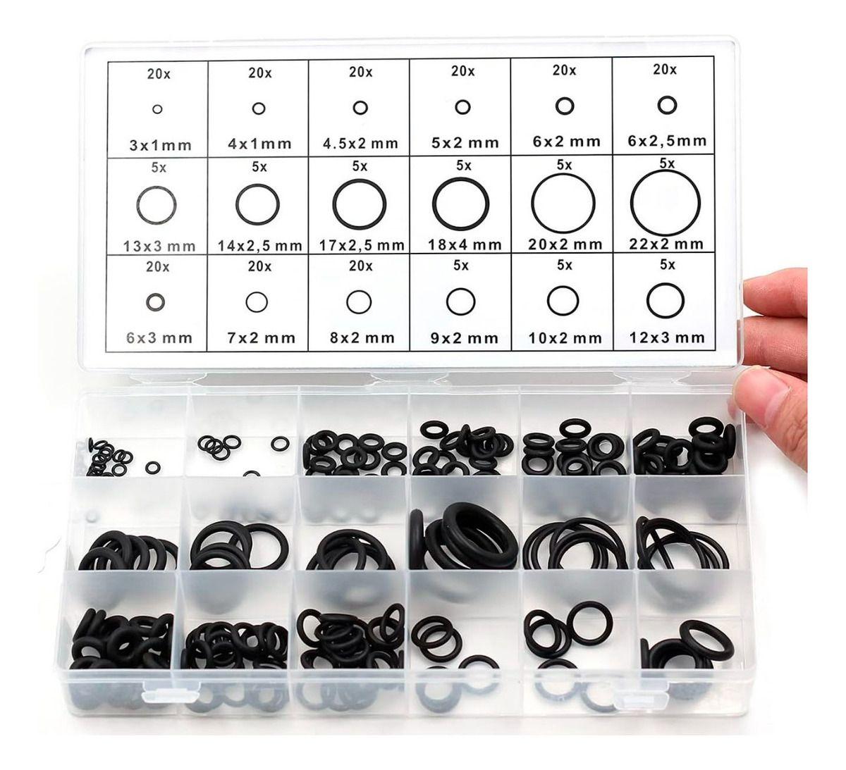 O-ring Aire Acondicionado Autos 225 Piezas-0