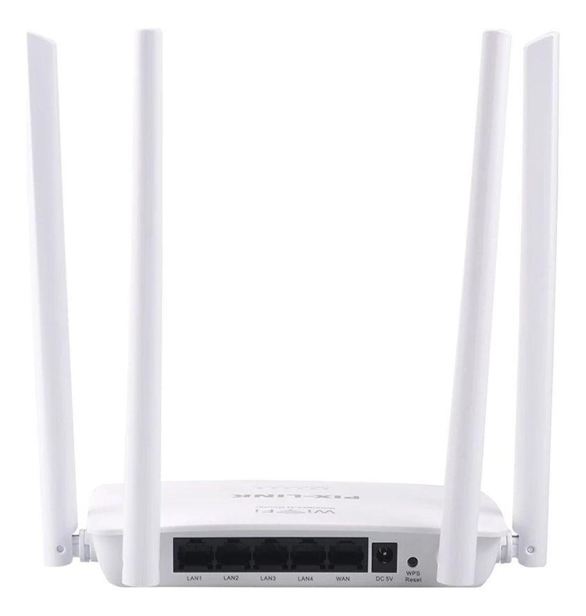 Router Repetidor Pix-link Lv-wr08 300mps 4 Antenas 2.4ghz-2