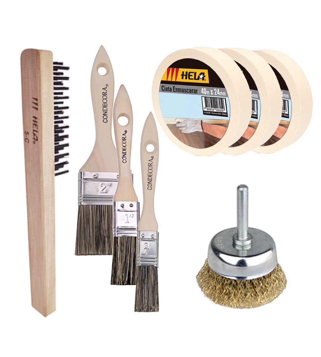 Conjunto de 06 Piezas para Restauración y Reparación-0