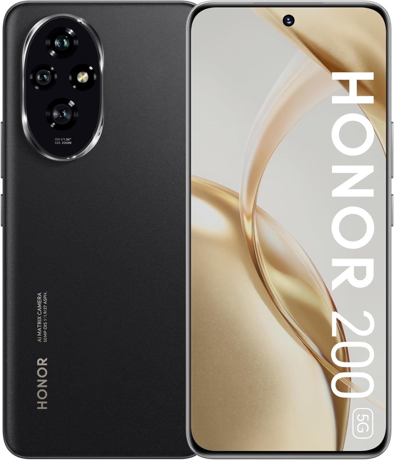 HONOR 200 5G 256GB 12GB RAM - Negro-0
