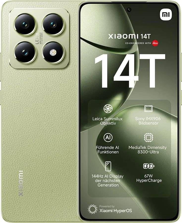 Xiaomi 14T 512Gb 12GB RAM - Verde-0