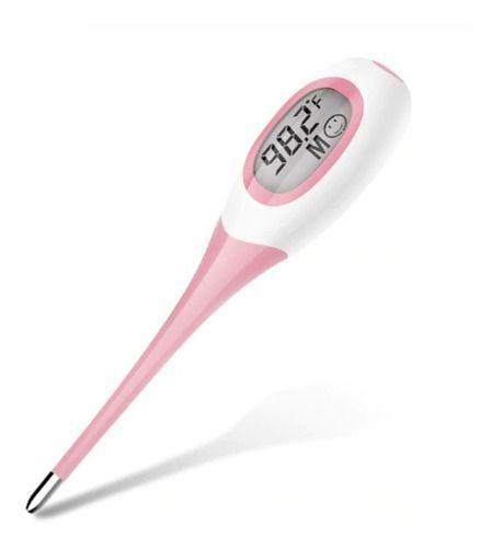 Termómetro Digital Punta Flexible Lectura Rápida 8 Segundos Color Rosa-0