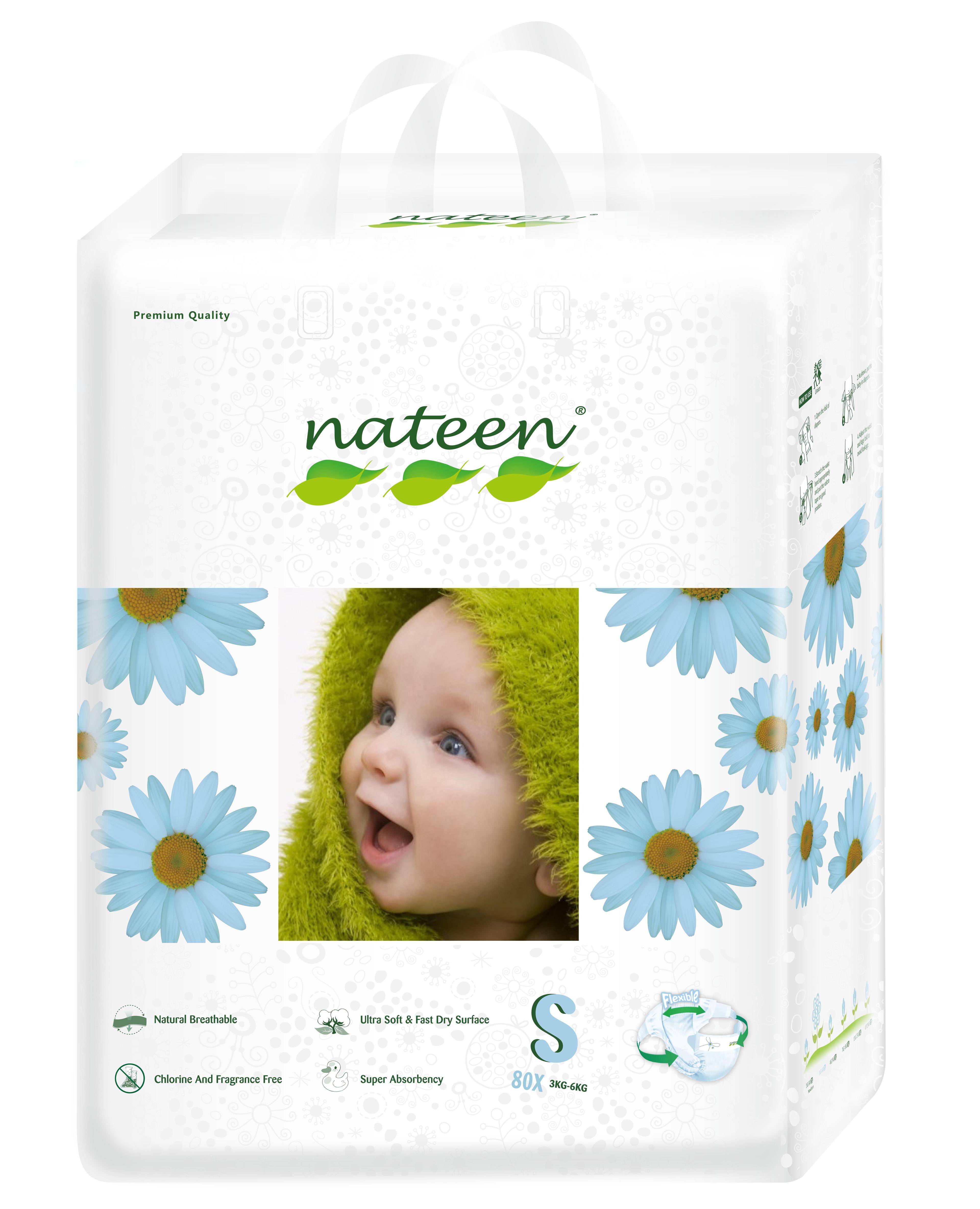 Pañal Ecológico Premium S - 80 unidades-0