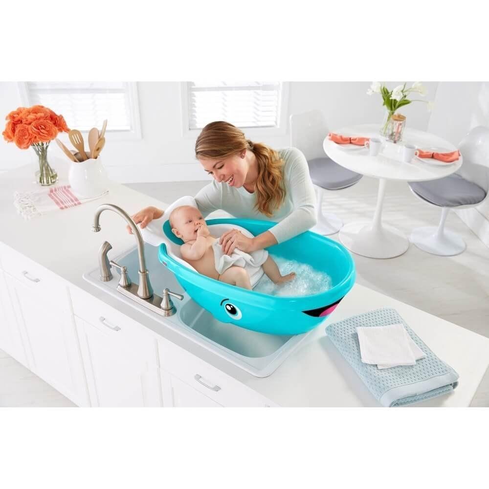 Bañera Ballena para bebés-2