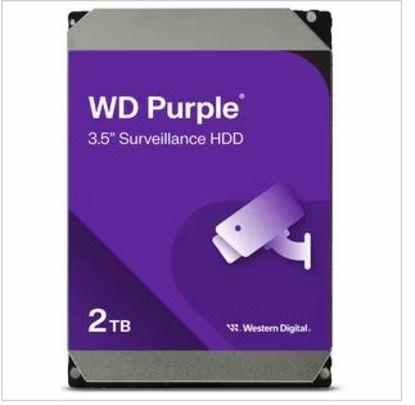 WD Purple Surveillance 2TB 3 5 SATA 3YR Warranty-1