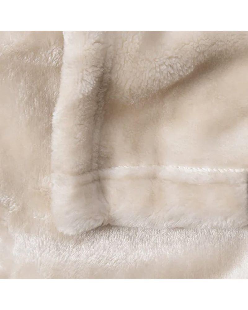 FRAZADA HOTELERA FLANNEL SINGLE - CHANTILLY-0
