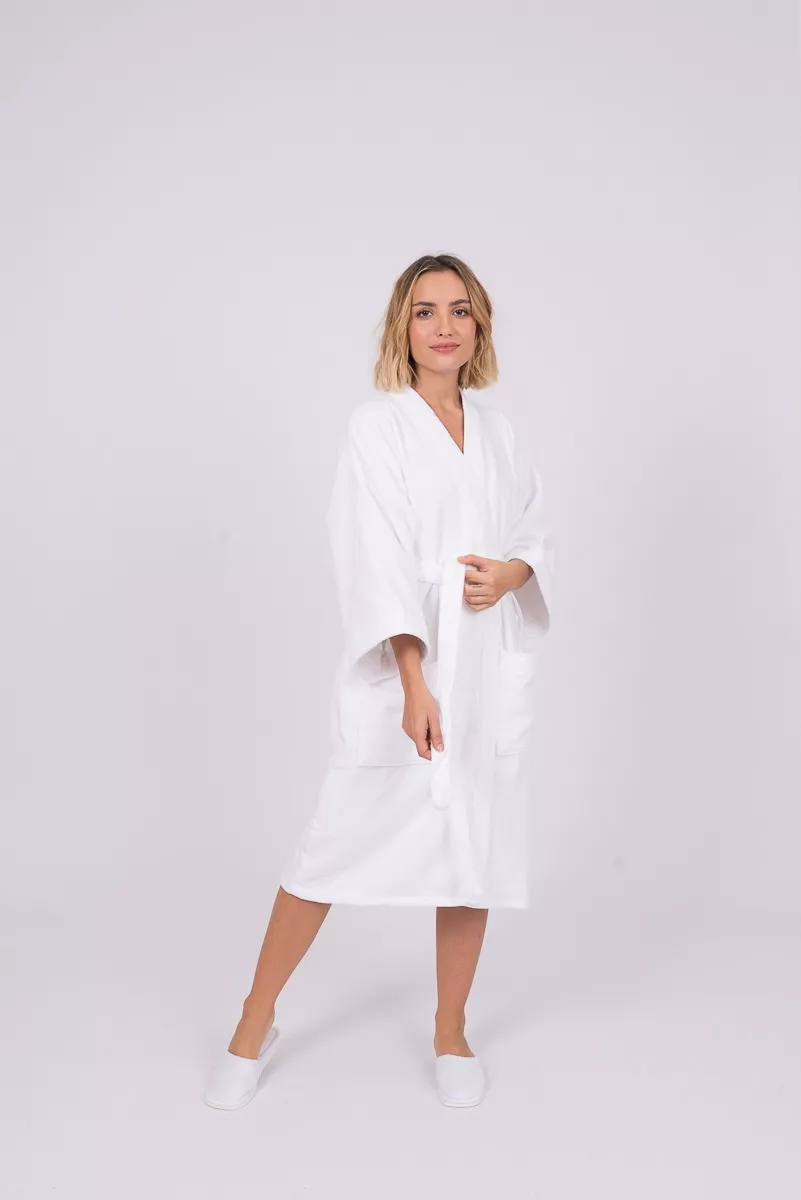 BATA DE BAÑO TOP FELPA 100% ALGODÓN 310 G/M2 - DÖHLER-2