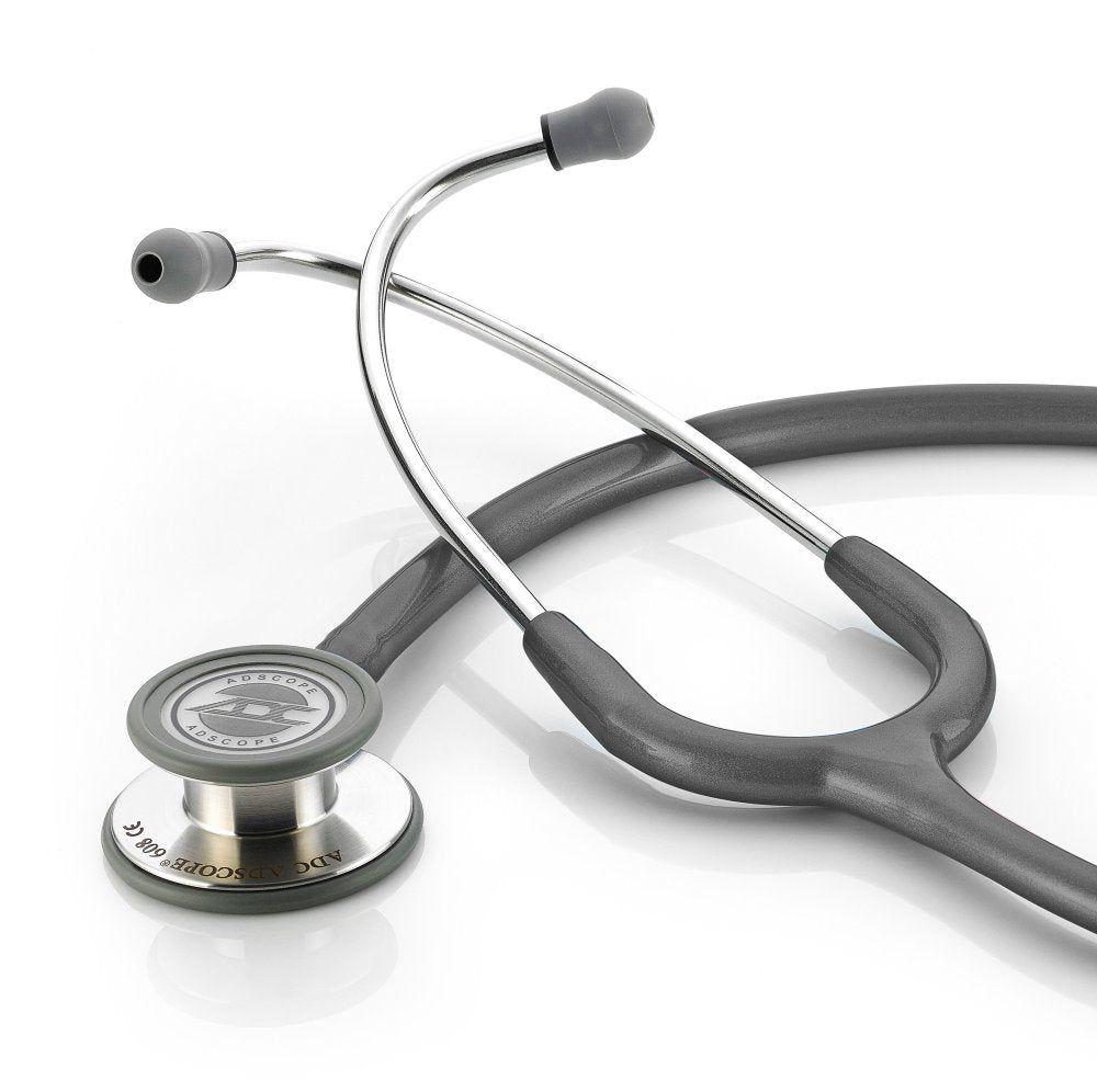 FONENDOSCOPIO ADC ADULTO GRIS METALIZADO 608 MG-0