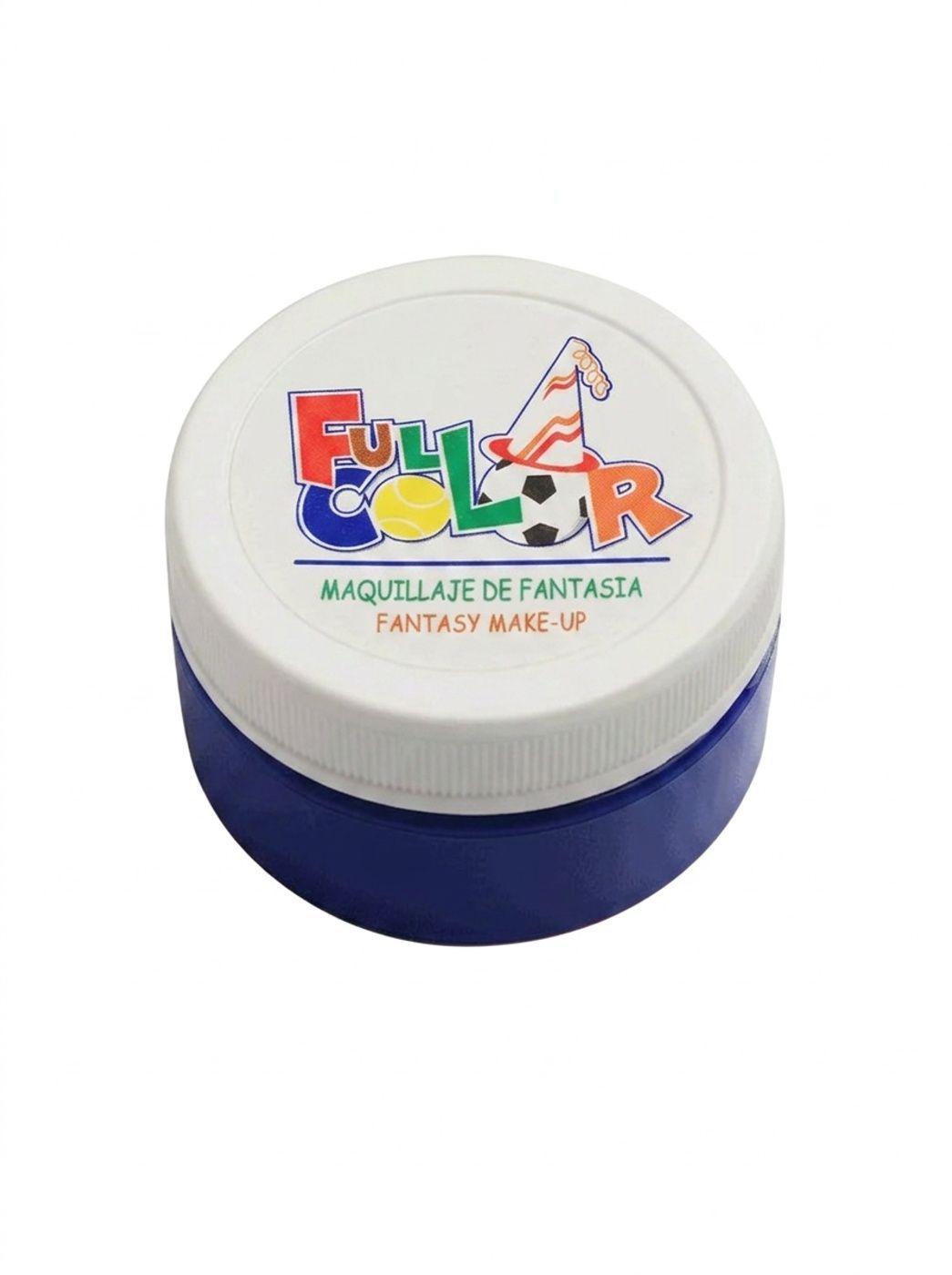 Pintura / Maquillaje De Cuerpo Y Cara Full Color Pintacarita Azul-2