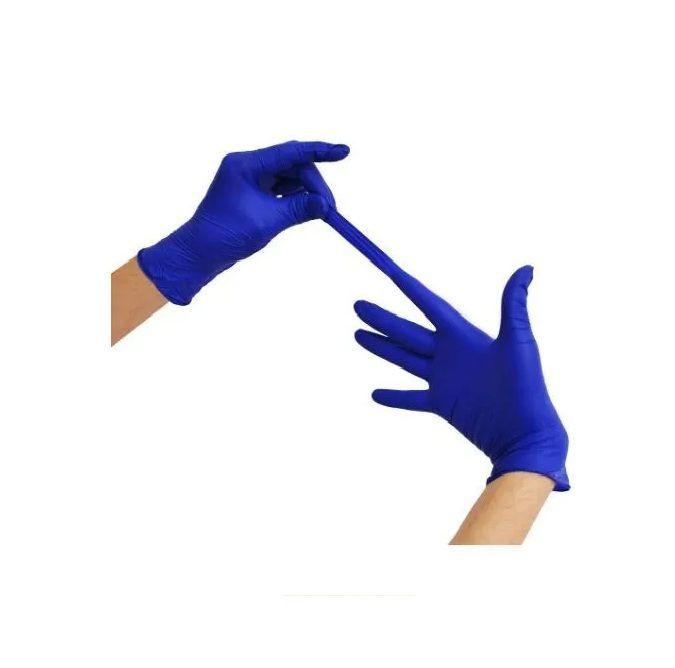 Guantes De Examinación De Nitrilo Desechables (caja 100 Und) XS -2