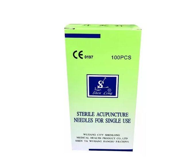 Aguja de acero inoxidable para Acupuntura 0,30*40 mm-2