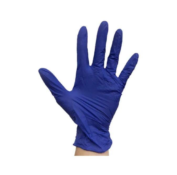 Guantes De Examinación De Nitrilo Desechables (caja 100 Und) S-2