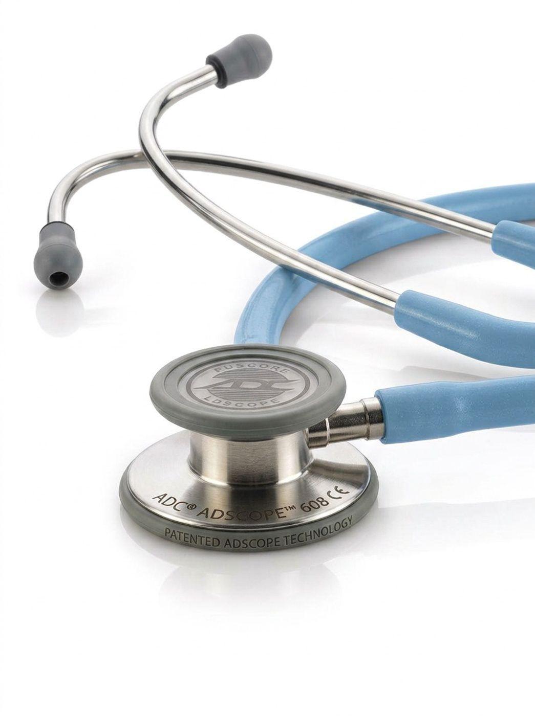 FONENDOSCOPIO ADC ADULTO CEIL BLUE METALICO 608 MCB-1