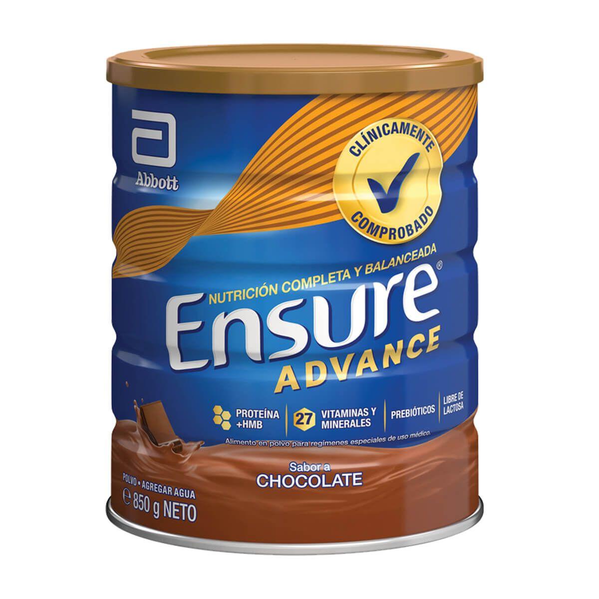 Ensure Advance en polvo 850 gr Abbott-0